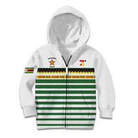 Zimbabwe Rugby Sevens Custom Kid Hoodie Go Cheetahs Go - Wonder Print Shop
