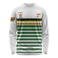 Zimbabwe Rugby Sevens Custom Long Sleeve Shirt Go Cheetahs Go - Wonder Print Shop