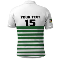Zimbabwe Rugby Sevens Custom Polo Shirt Go Cheetahs Go - Wonder Print Shop