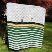 Zimbabwe Rugby Sevens Quilt Go Cheetahs Go - Wonder Print Shop