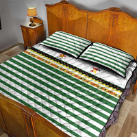 Zimbabwe Rugby Sevens Quilt Bed Set Go Cheetahs Go - Wonder Print Shop
