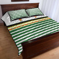 Zimbabwe Rugby Sevens Quilt Bed Set Go Cheetahs Go - Wonder Print Shop