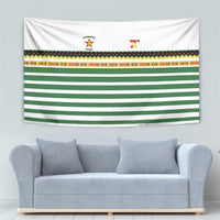 Zimbabwe Rugby Sevens Tapestry Go Cheetahs Go - Wonder Print Shop