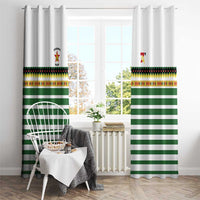 Zimbabwe Rugby Sevens Window Curtain Go Cheetahs Go - Wonder Print Shop