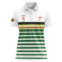 Zimbabwe Rugby Sevens Custom Women Polo Shirt Go Cheetahs Go - Wonder Print Shop