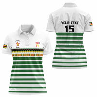 Zimbabwe Rugby Sevens Custom Women Polo Shirt Go Cheetahs Go - Wonder Print Shop