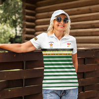 Zimbabwe Rugby Sevens Custom Women Polo Shirt Go Cheetahs Go - Wonder Print Shop