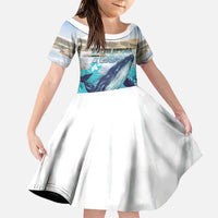 Personalized South Africa Whale Family Matching Puletasi and Hawaiian Shirt Hermanus Fest - Wonder Print Shop