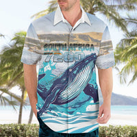 Personalized South Africa Whale Hawaiian Shirt Hermanus Fest - Wonder Print Shop