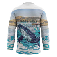 Personalized South Africa Whale Hockey Jersey Hermanus Fest - Wonder Print Shop