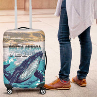 South Africa Whale Luggage Cover Hermanus Fest - Wonder Print Shop