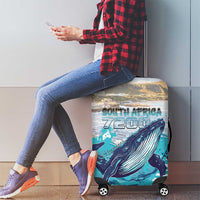 South Africa Whale Luggage Cover Hermanus Fest - Wonder Print Shop