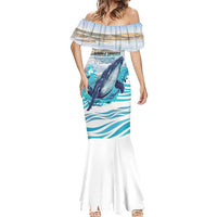 Personalized South Africa Whale Mermaid Dress Hermanus Fest - Wonder Print Shop