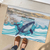 South Africa Whale Rubber Doormat Hermanus Fest - Wonder Print Shop