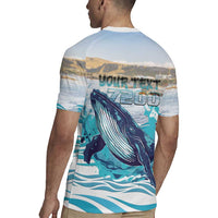 Personalized South Africa Whale Rugby Jersey Hermanus Fest - Wonder Print Shop