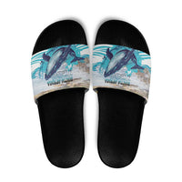 South Africa Whale Slide Sandals Hermanus Fest - Wonder Print Shop