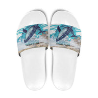South Africa Whale Slide Sandals Hermanus Fest - Wonder Print Shop