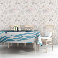 South Africa Whale Tablecloth Hermanus Fest - Wonder Print Shop