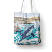 South Africa Whale Tote Bag Hermanus Fest - Wonder Print Shop