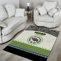 Sudan 1956-1970 Area Rug With African Pattern - Wonder Print Shop