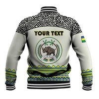 Personalized Sudan 1956-1970 Baseball Jacket With African Pattern - Wonder Print Shop