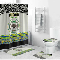 Sudan 1956-1970 Bathroom Set With African Pattern - Wonder Print Shop