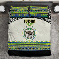 Sudan 1956-1970 Bedding Set With African Pattern - Wonder Print Shop