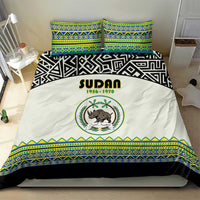 Sudan 1956-1970 Bedding Set With African Pattern - Wonder Print Shop