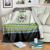 Sudan 1956-1970 Blanket With African Pattern - Wonder Print Shop