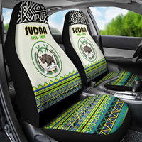 Sudan 1956-1970 Car Seat Cover With African Pattern - Wonder Print Shop