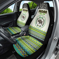 Sudan 1956-1970 Car Seat Cover With African Pattern - Wonder Print Shop