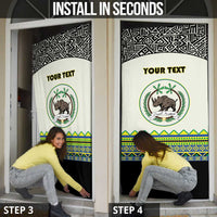 Sudan 1956-1970 Door Cover With African Pattern - Wonder Print Shop