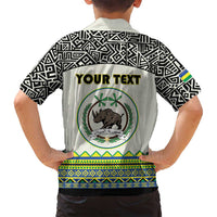 Personalized Sudan 1956-1970 Family Matching Long Sleeve Bodycon Dress and Hawaiian Shirt With African Pattern - Wonder Print Shop