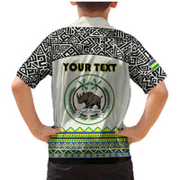 Personalized Sudan 1956-1970 Family Matching Mermaid Dress and Hawaiian Shirt With African Pattern - Wonder Print Shop