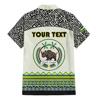 Personalized Sudan 1956-1970 Family Matching Mermaid Dress and Hawaiian Shirt With African Pattern - Wonder Print Shop