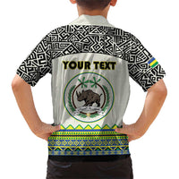 Personalized Sudan 1956-1970 Family Matching Short Sleeve Bodycon Dress and Hawaiian Shirt With African Pattern - Wonder Print Shop