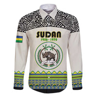 Personalized Sudan 1956-1970 Family Matching Short Sleeve Bodycon Dress and Hawaiian Shirt With African Pattern - Wonder Print Shop