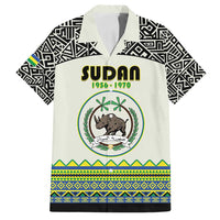 Personalized Sudan 1956-1970 Family Matching Summer Maxi Dress and Hawaiian Shirt With African Pattern - Wonder Print Shop