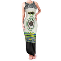 Personalized Sudan 1956-1970 Family Matching Tank Maxi Dress and Hawaiian Shirt With African Pattern - Wonder Print Shop