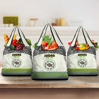 Sudan 1956-1970 Grocery Bag With African Pattern - Wonder Print Shop