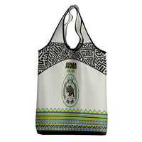 Sudan 1956-1970 Grocery Bag With African Pattern - Wonder Print Shop