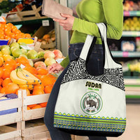 Sudan 1956-1970 Grocery Bag With African Pattern - Wonder Print Shop