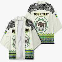 Personalized Sudan 1956-1970 Kimono With African Pattern - Wonder Print Shop