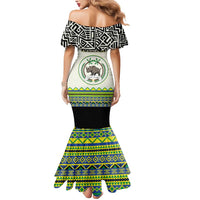 Personalized Sudan 1956-1970 Mermaid Dress With African Pattern - Wonder Print Shop