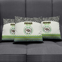 Sudan 1956-1970 Pillow Cover With African Pattern - Wonder Print Shop