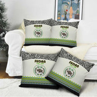 Sudan 1956-1970 Pillow Cover With African Pattern - Wonder Print Shop