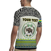 Personalized Sudan 1956-1970 Rugby Jersey With African Pattern - Wonder Print Shop