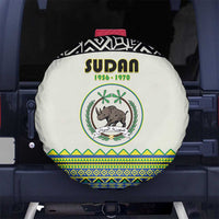 Sudan 1956-1970 Spare Tire Cover With African Pattern - Wonder Print Shop
