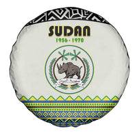 Sudan 1956-1970 Spare Tire Cover With African Pattern - Wonder Print Shop
