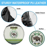 Sudan 1956-1970 Spare Tire Cover With African Pattern - Wonder Print Shop